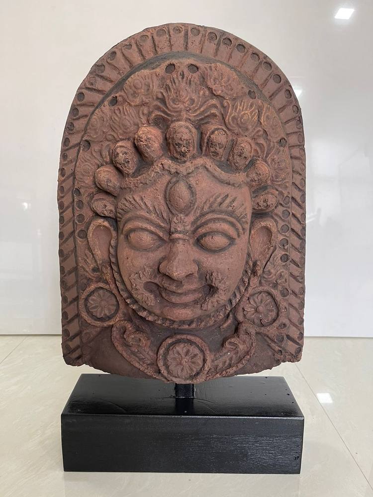 Deity Face on Stand