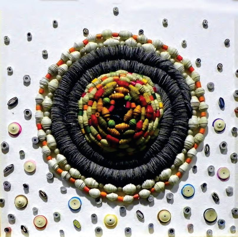 Untitled (Beaded Mandala)