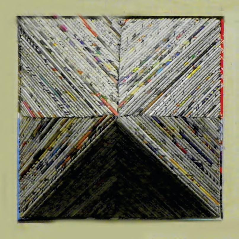 Untitled (Folded Diagonals)